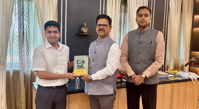Vishu Mahajan visits V O Chidambaranar Port Authority